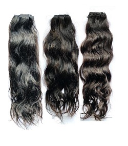 Remy Wavy Hair Extension Closure Bundle Deal