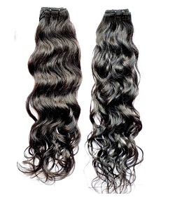 Remy Wavy Hair Extension Closure Bundle Deal