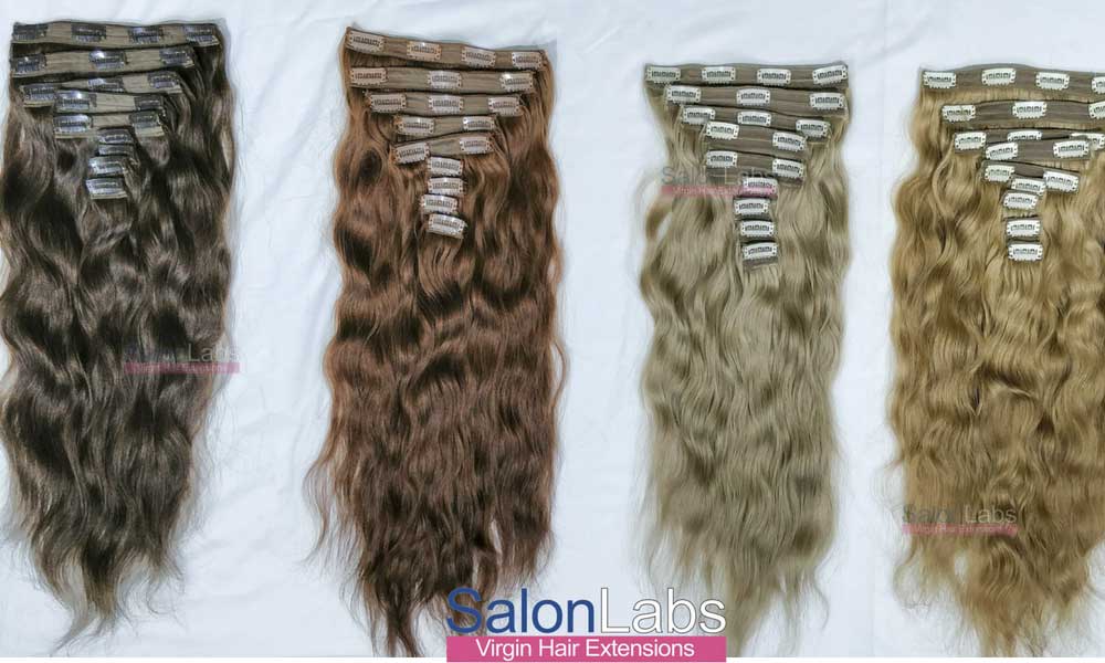 Clip-In Human Hair Extensions