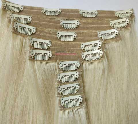 Clip In Hair Extensions Full Set #060