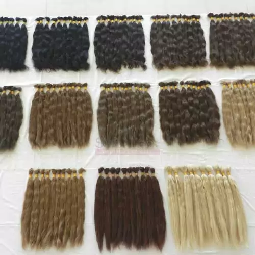 Raw Hair Extensions - Bulk Hair